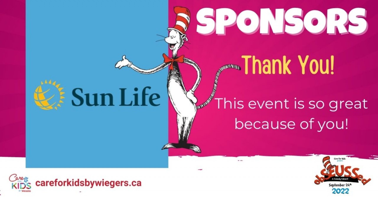 Sunlife Cat sponsorCare For Kids- OBSeussed  - FB
